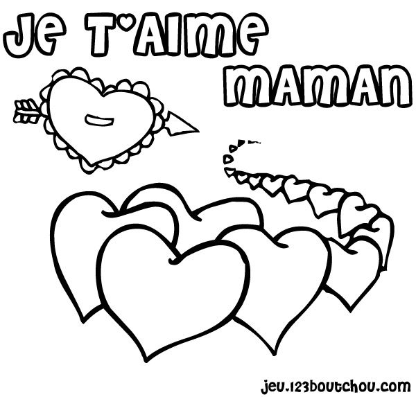 Coloriage A Imprimer Gratuit Fete Des Meres