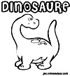 coloriage enfant Dinosaure marin