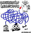 labyrinthe enfant Naufragé du labyrinthe dédale de halloween