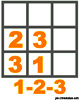 sudoku enfant Grille sudoku Facile chiffre n° 2